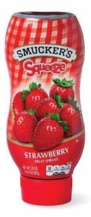 Smucker's Squeeze Fruit Spread or Jelly