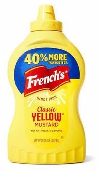 French's Classic Yellow Mustard, Squeeze