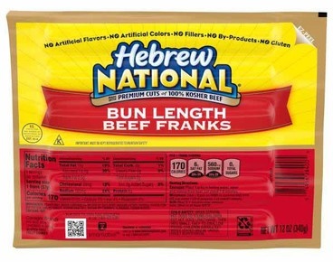 Hebrew National Kosher Beef Franks