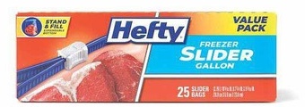 Hefty Slider Bags