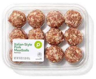 Publix Italian-Style Pork Meatballs