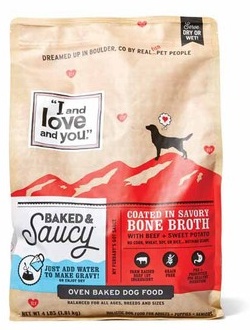 I and Love and You Dog Food
