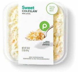 Publix Sweet Coleslaw