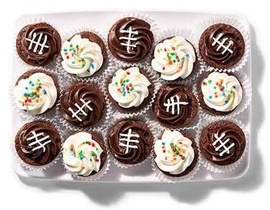 Game Day Brownie Bite Platter