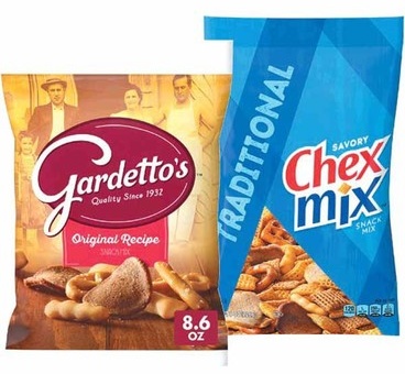 Any 2 Chex Mix, Bugles or Gardetto's Snack Mix
