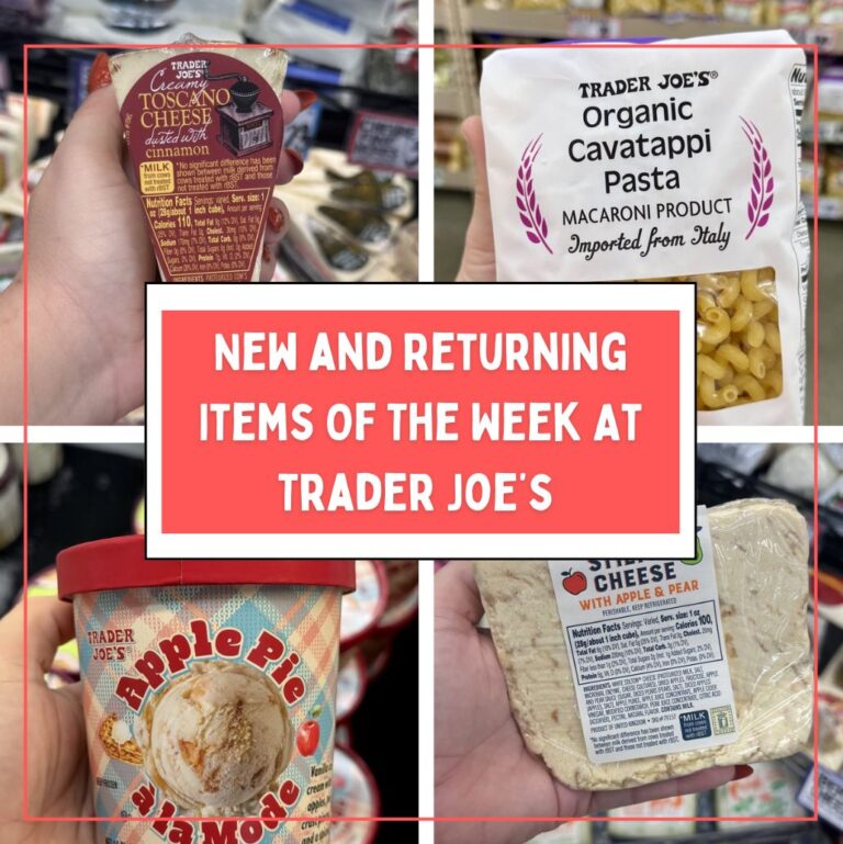 New and Returning Items Of The Week At Trader Joe’s (9/21 – 9/27)