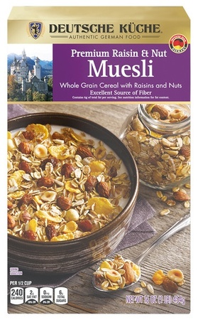 Deutsche Kuche Müesli Cereal - Raisin & Nut