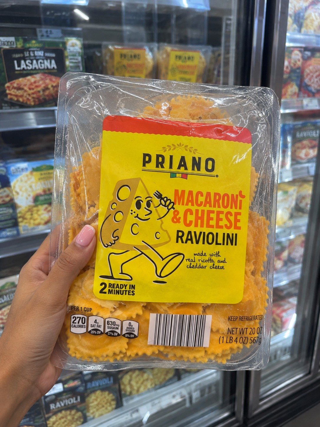 PRIANO MACARONI & CHEESE RAVIOLINI