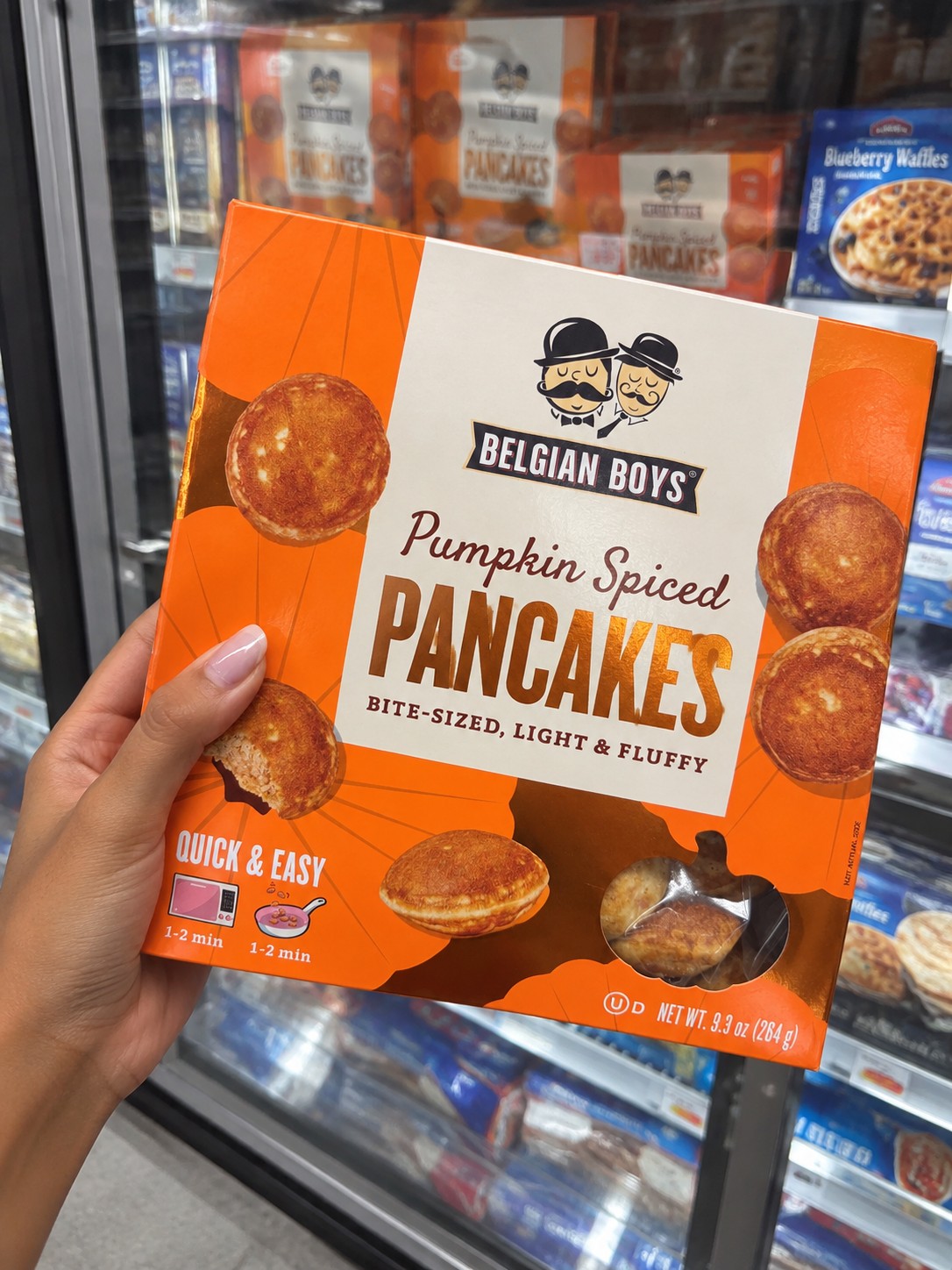 BELGIAN BOYS Pumpkin Spiced PANCAKES