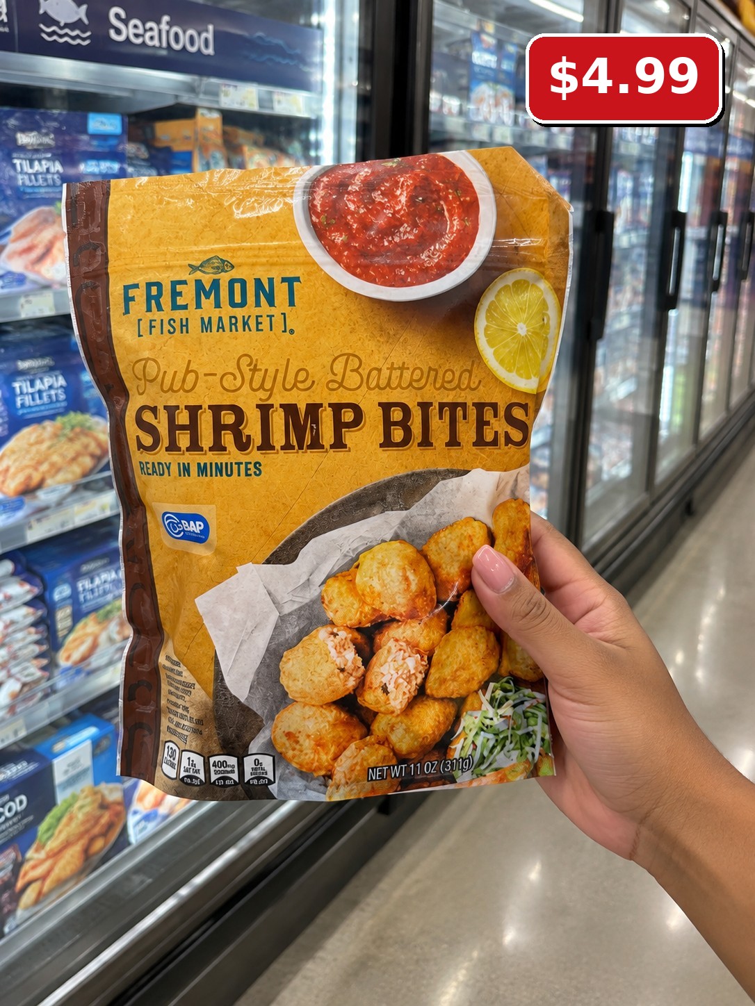 FREMONT [FISH MARKET] Pub-Style Battered SHRIMP BITES