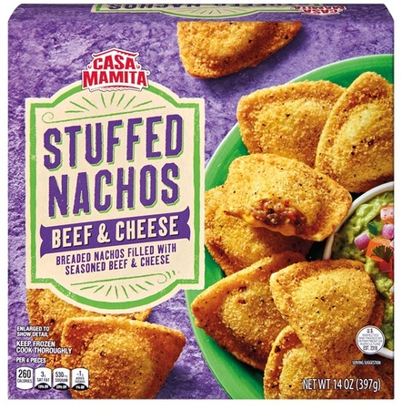 Casa Mamita Stuffed Nachos - Beef & Cheese