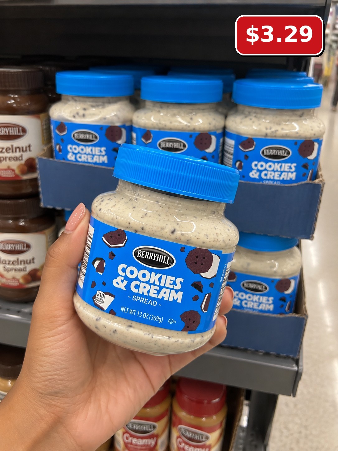 BERRYHILL COOKIES & CREAM - SPREAD