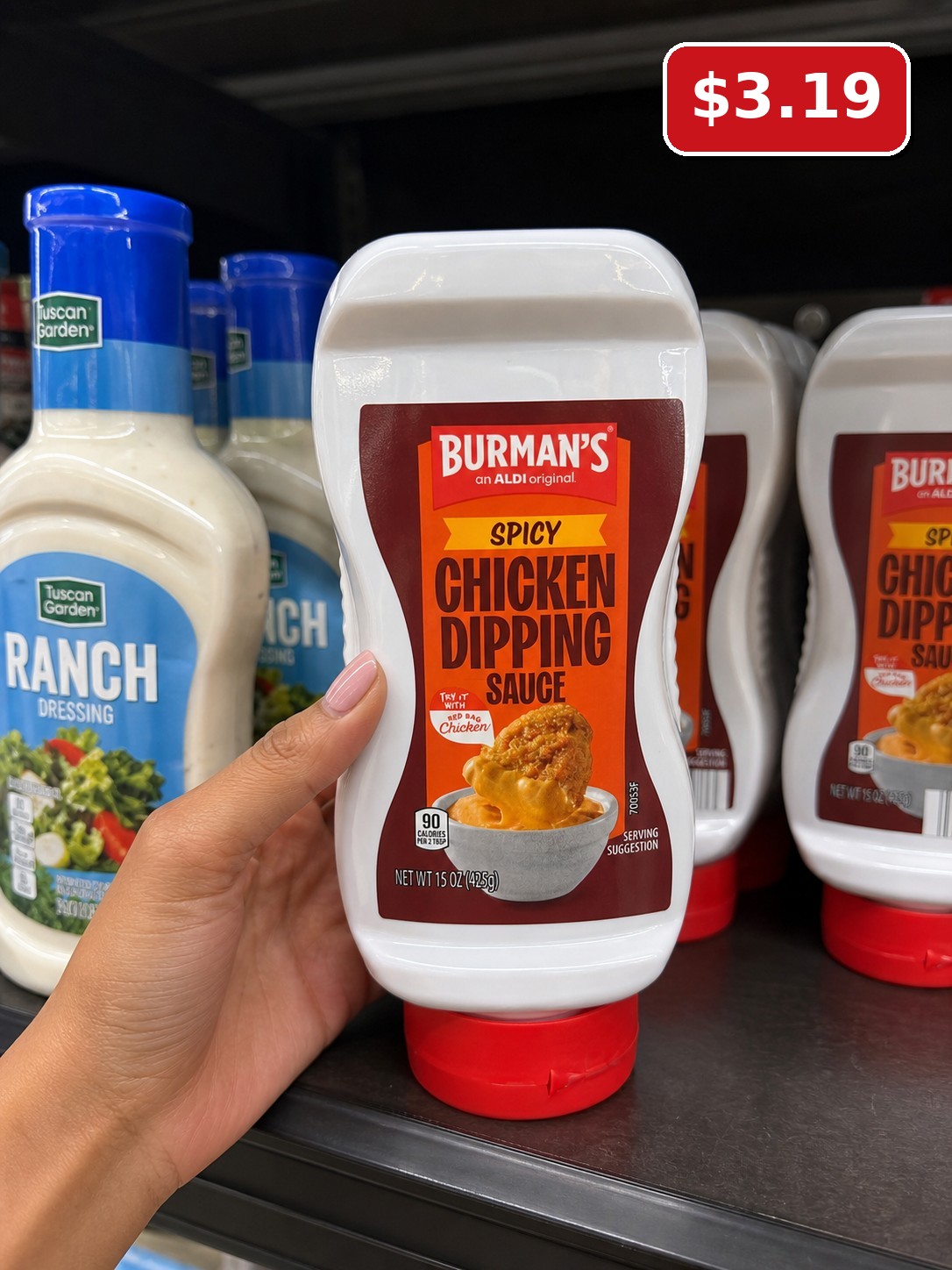 BURMAN'S SPICY CHICKEN DIPPING SAUCE