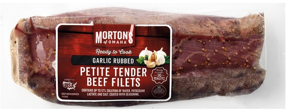 Morton's of Omaha Petite Bf Tender - Garlic