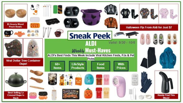 Your Visual Guide to This Week’s Aldi Must-Haves: Unveiling the Best Deals with Pictures and Prices