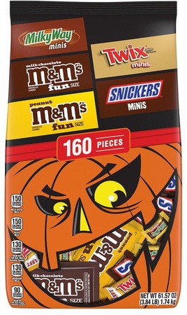 Mars Pumpkin Mix - 160pc