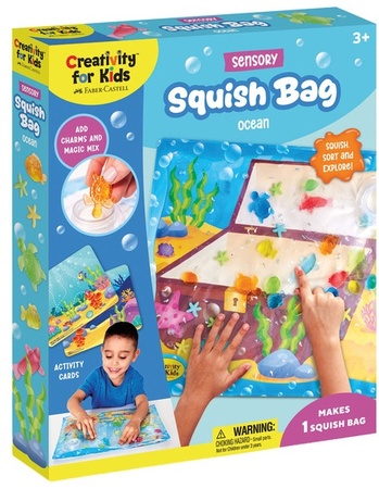 Creativity For Kids Sensory Squish Bag - Ocean