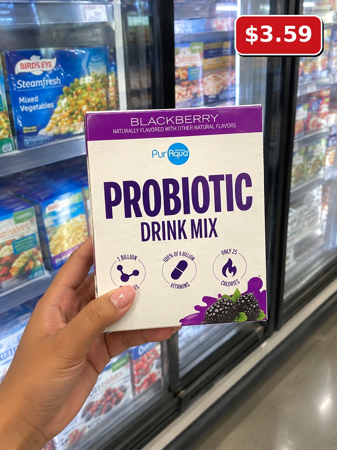 PURAQUA Probiotic Drink Mix Sticks Assorted Varieties