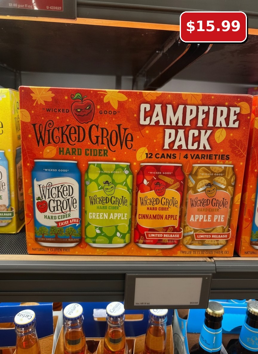 Wicked Grove Hard Cider Campfire Pack