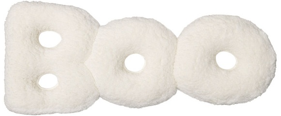 The Halloween Collection Halloween Pillow - White Boo