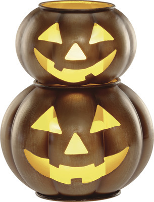 THE HALLOWEEN COLLECTION Metal Jack-o'-Lantern