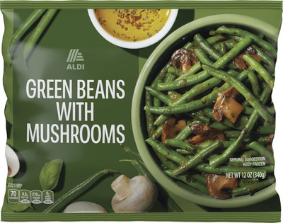 Cauliflower or Green Beans with Mushrooms