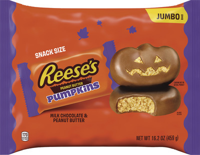 Hershey's Reese's Pumpkins Jumbo Snack Size