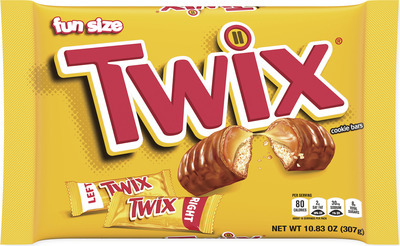 Mars Twix or Milky Way Fun Size