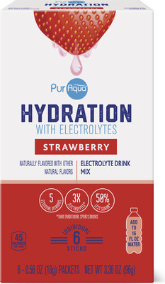 PurAqua Hydration Drink Mix Sticks