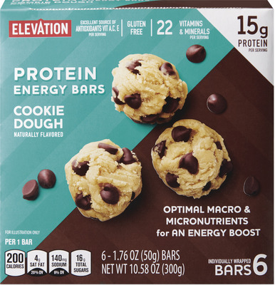 Elevation Protein Energy Bars
