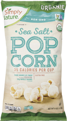 Simply Nature Organic Popcorn