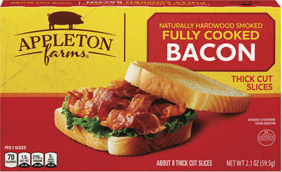 Appleton Farms Fully Cooked Bacon