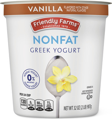 Friendly Farms Nonfat Greek Yogurt