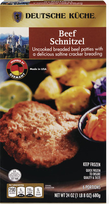 Deutsche Küche Beef Schnitzel