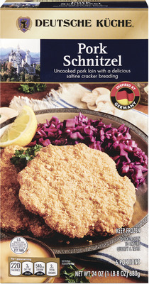 Deutsche Küche Pork Schnitzel