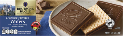 ALDI find Deutsche Küche Chocolate Flavored Wafers