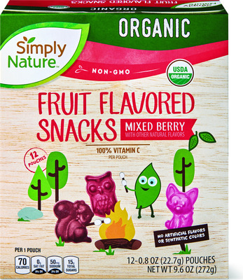 Simply Nature Organic Fruit Snacks
