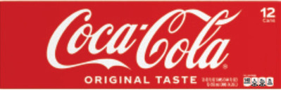 12 Pk Coca-Cola Products, Pepsi Products, 7UP, RC Cola or A&W 12 oz cans