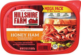 Hillshire Farm Ultra Thin Lunchmeat 22 oz, Pilgrim's Crispy or Buffalo Wings 19.2 oz or Just Bare Lightly Breaded Chicken Bites, Strips or Fillets 22-24 oz