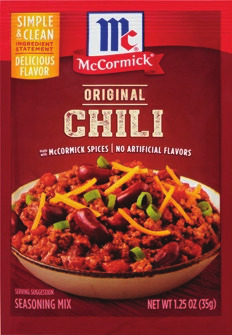 McCormick Chili Mixes