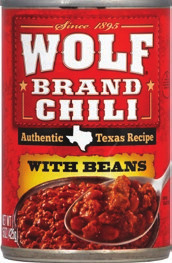 College Inn Broth 32 oz or Wolf Brand Chili 15 oz