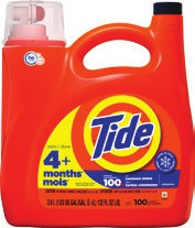 Tide Laundry Detergent 117-132 oz, Pods 45-76 ct or Eva Laundry Detergent 16 ct