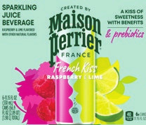 4 Pk Maison Perrier French Kiss 11.16 oz, Tillamook Beef Jerky 2.2-4 oz or Late July Tortilla Chips 7.5-11 oz