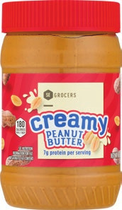 Quaker Oat Shake & Go 1.5 oz or SE Grocers Peanut Butter 16 oz