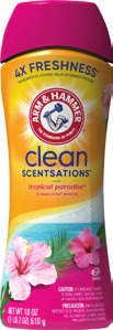 Arm & Hammer Scent Boosters 18 oz or dryer sheets 80 ct or SE Grocers Essentials Bleach 128 oz