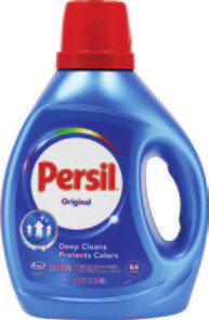 Persil Liquid Laundry Detergent 84 oz or Pacs 32-42 ct or Scott Paper Towels 12 double rolls