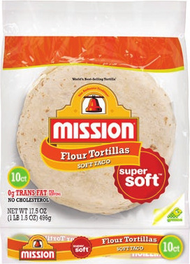 Mission Soft Taco Tortilla 10 ct or chips 9-11 oz - Sel var ou Taco Bell Kit 8,85-22.6 oz, sauce 7.5 oz or queso 4.5 oz