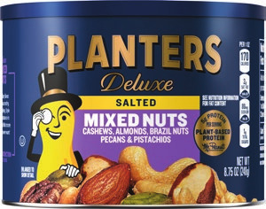 Planters Deluxe Mixed Nuts 8.5-8.7 oz or whole cashews 8.5 oz