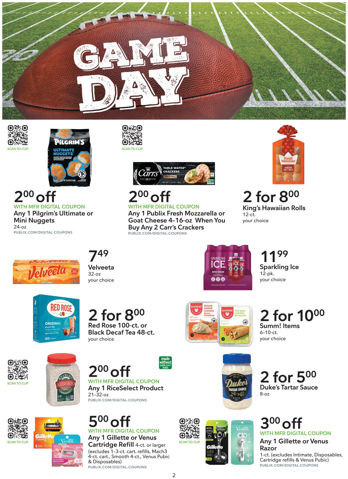 Publix Extra Savings Flyer Page 2