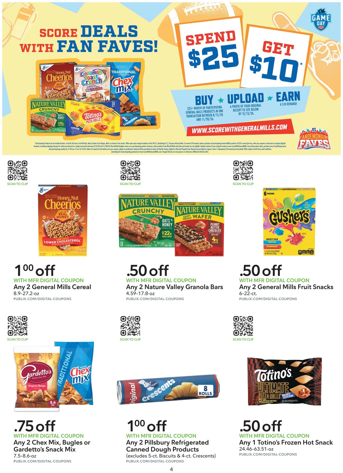 Publix Extra Savings Flyer Page 4